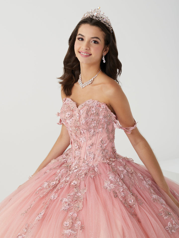 Applique Ombre Quinceanera Dress by Fiesta Gowns 56470