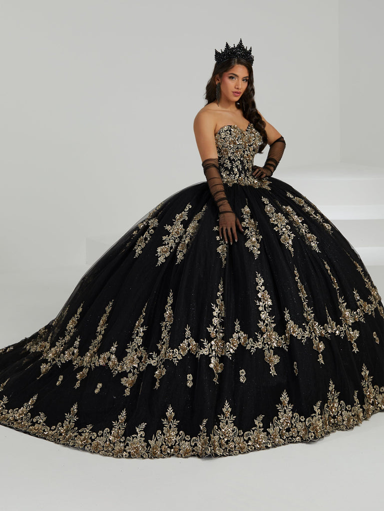 Applique Strapless Quinceanera Dress by Fiesta Gowns 56478 – ABC Fashion