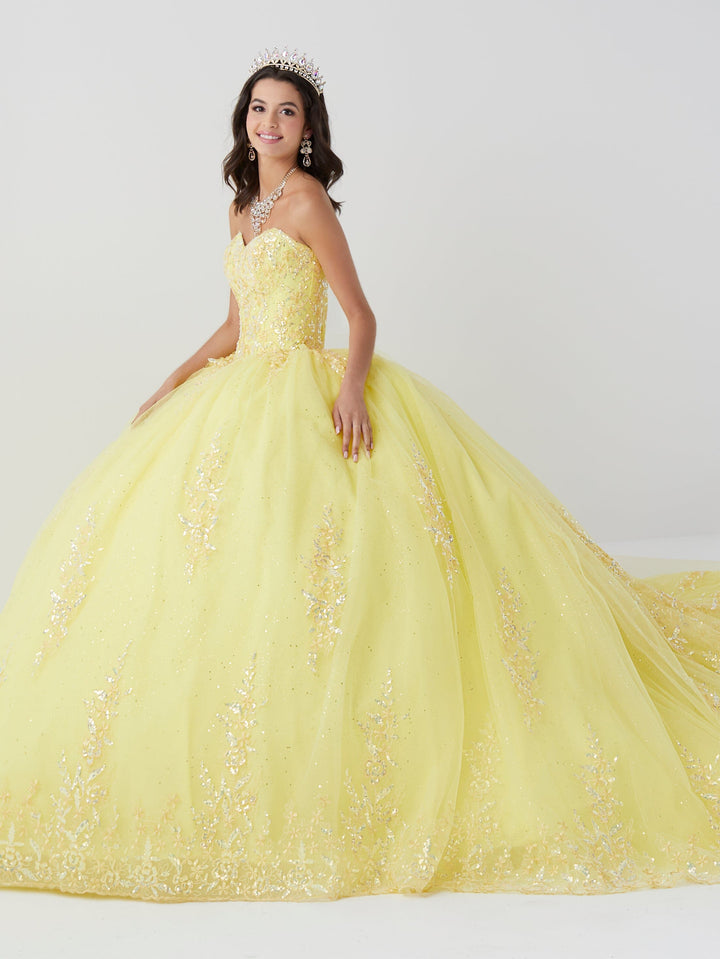 Applique Sweetheart Quinceanera Dress by Fiesta Gowns 56466