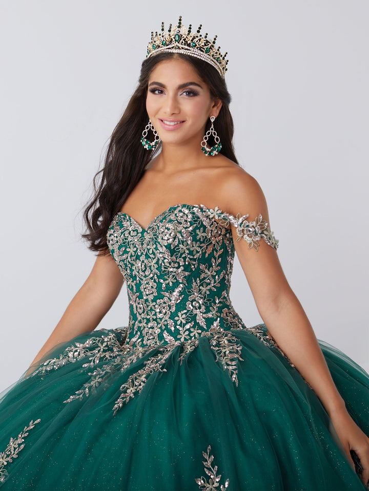 Applique Sweetheart Quinceanera Dress by Fiesta Gowns 56466