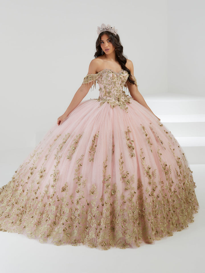 Applique Sweetheart Quinceanera Dress by House of Wu 26056