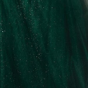 Beaded Fitted 2-Piece Cape Gown by Lucci Lu C8109