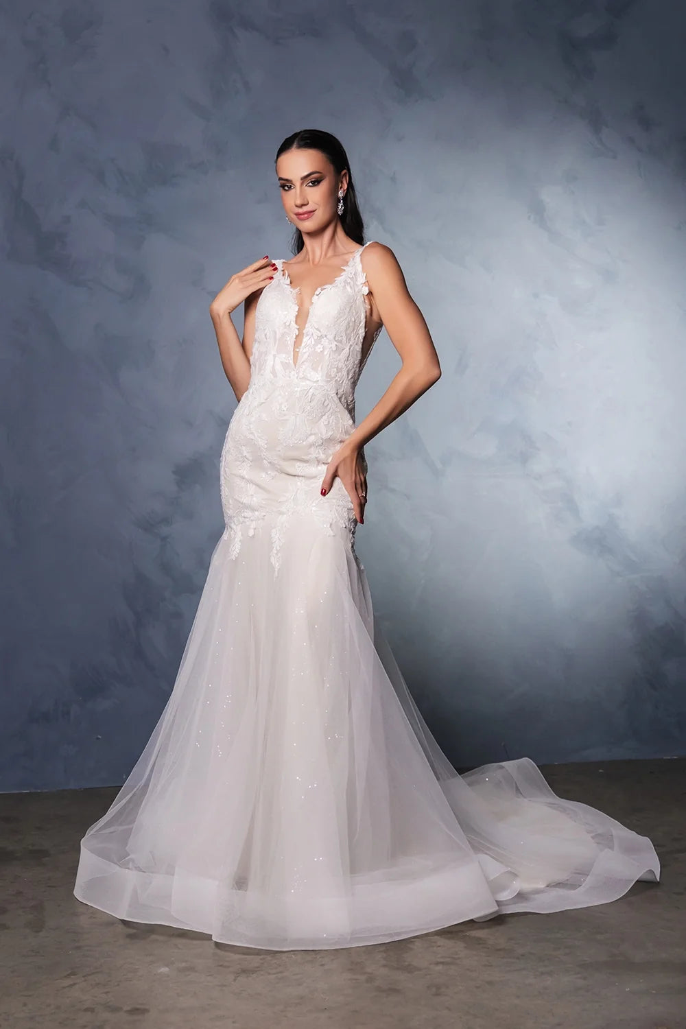 Sleeveless Mermaid Bridal Gown by May Queen RQ8181
