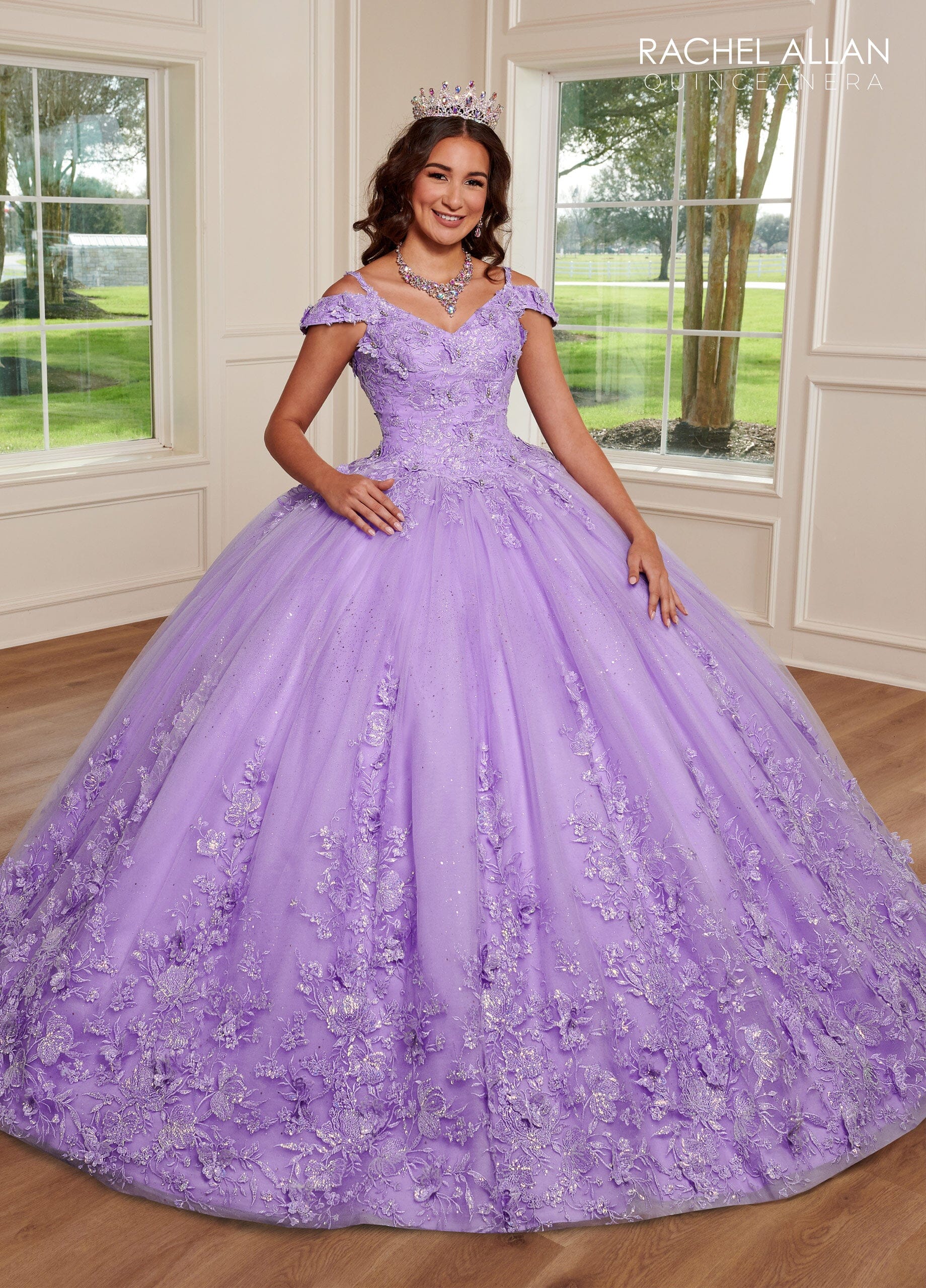 Cold Shoulder Quinceanera Dress by Rachel Allan RQ1126 – ABC Fashion