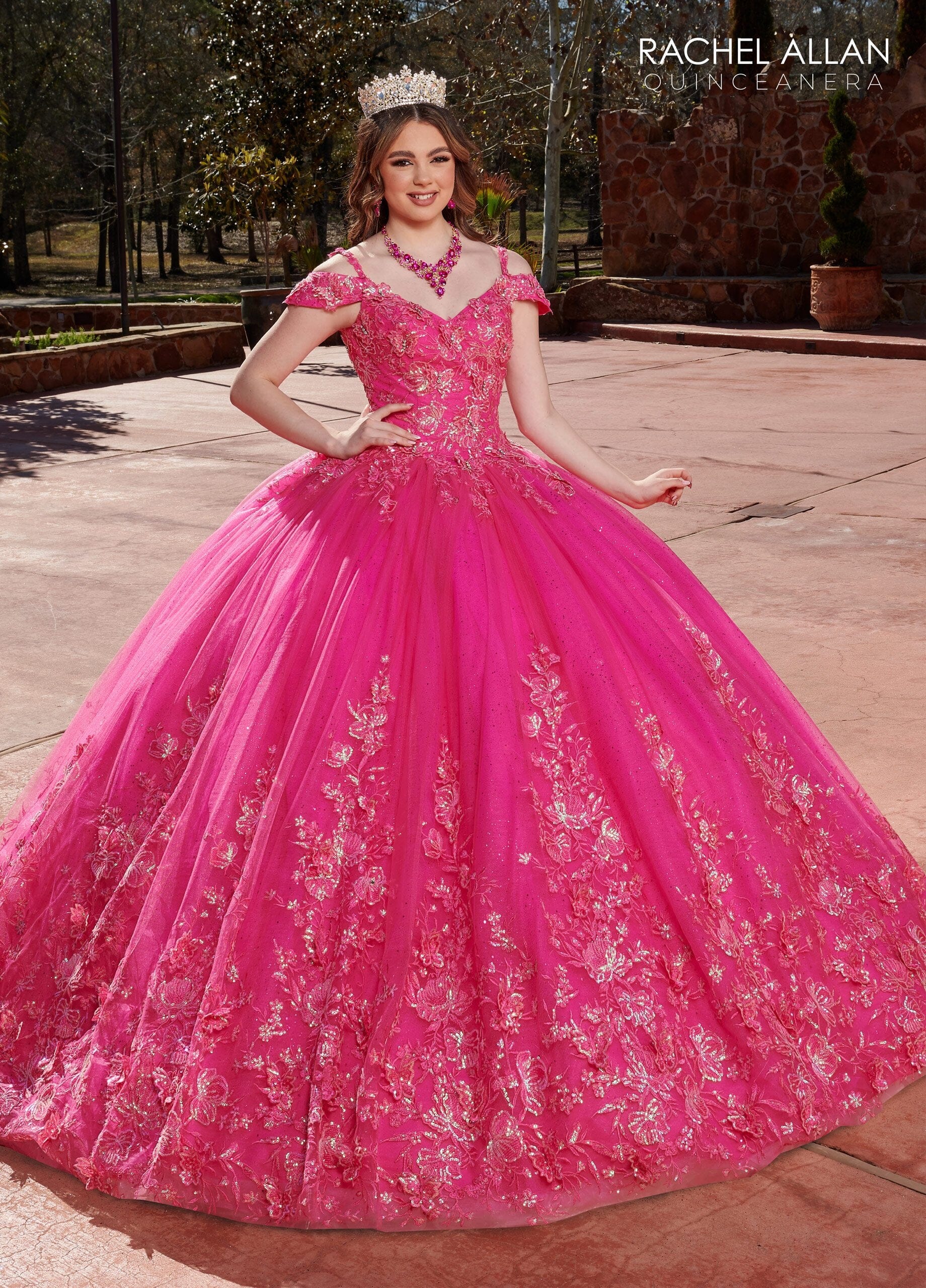 Cold Shoulder Quinceanera Dress by Rachel Allan RQ1126 – ABC Fashion