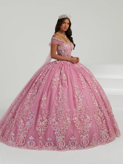 Convertible Strap Quinceanera Dress by Fiesta Gowns 56476
