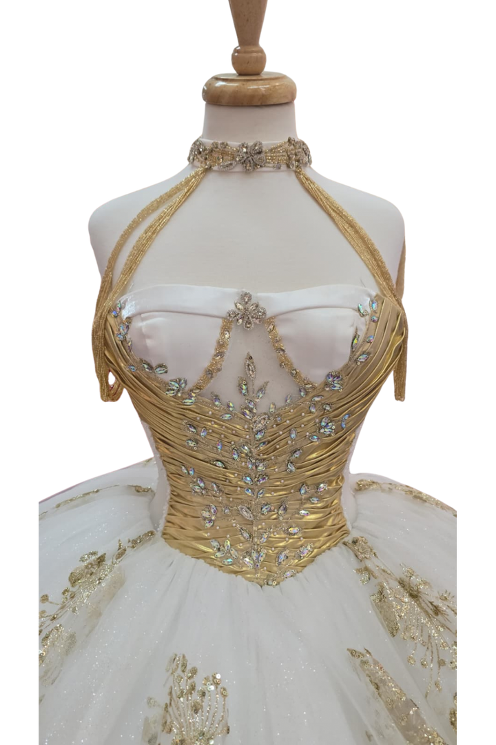 Strapless Ball Gown by Bella Princess PQ1102