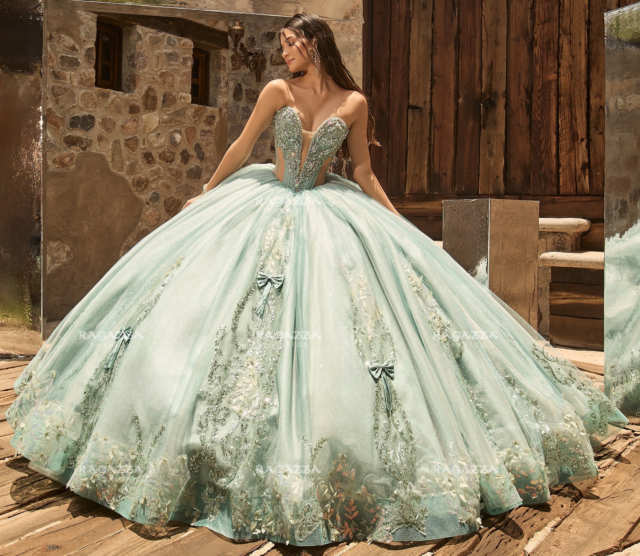Strapless Quinceanera Dress by Ragazza EV94-694 – ABC Fashion
