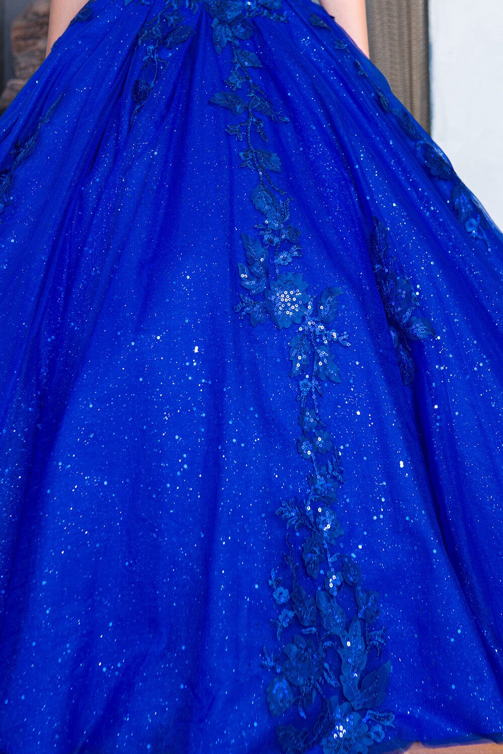 Girls Applique Off Shoulder Gown by Cinderella Couture 8045 6 / Sage Girls Applique Off Shoulder Gown by Cinderella Couture 8045 6 / Sage
