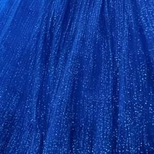 Girls Glitter Tiered Gown by Mini Quince 80018MQ