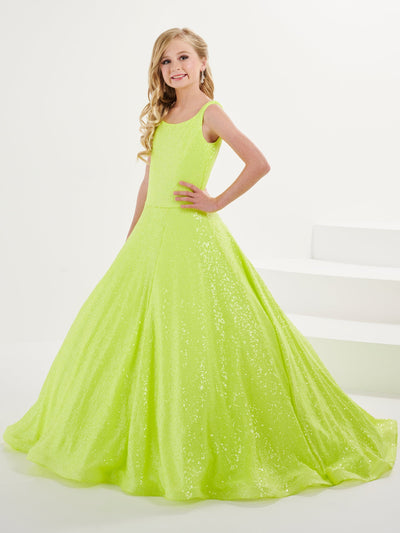 Girls Sequin Sleeveless Gown by Tiffany Princess 13707