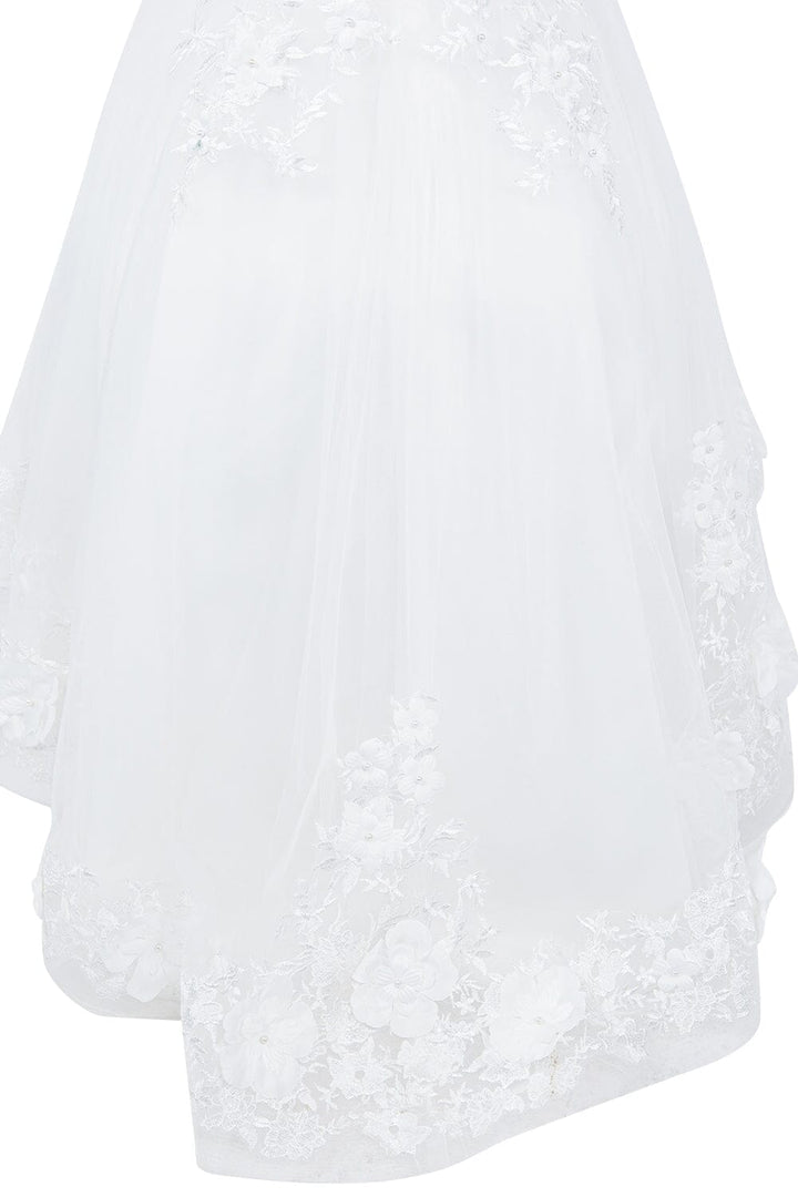 Girls Sleeveless High Low Gown by Cinderella Couture 9153