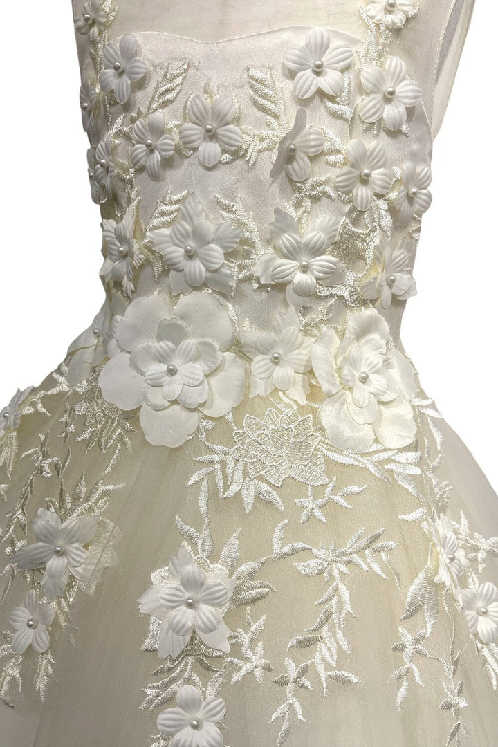 Girls Sleeveless High Low Gown by Cinderella Couture 9153