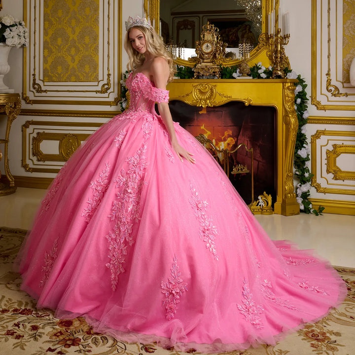 Off Shoulder Ball Gown by Elizabeth K GL3635