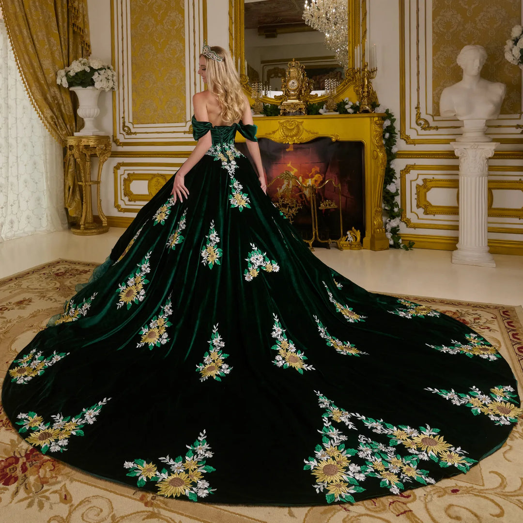 Sweetheart Ruffled Ball Gown by Elizabeth K GL3637