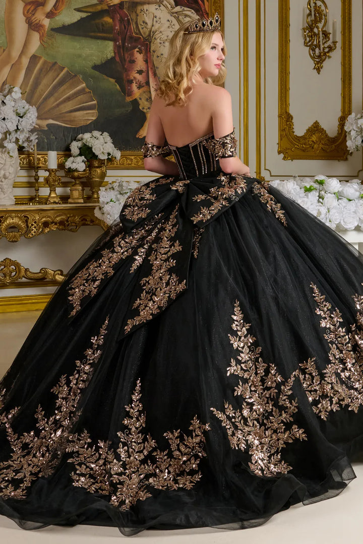 Off Shoulder Ball Gown by Elizabeth GL3640