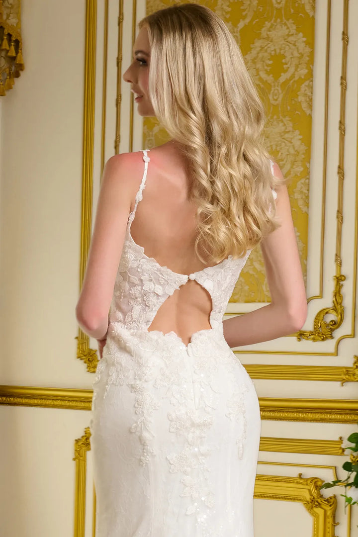 Fitted Sleeveless Bridal Gown by GLS Gloria GL3658