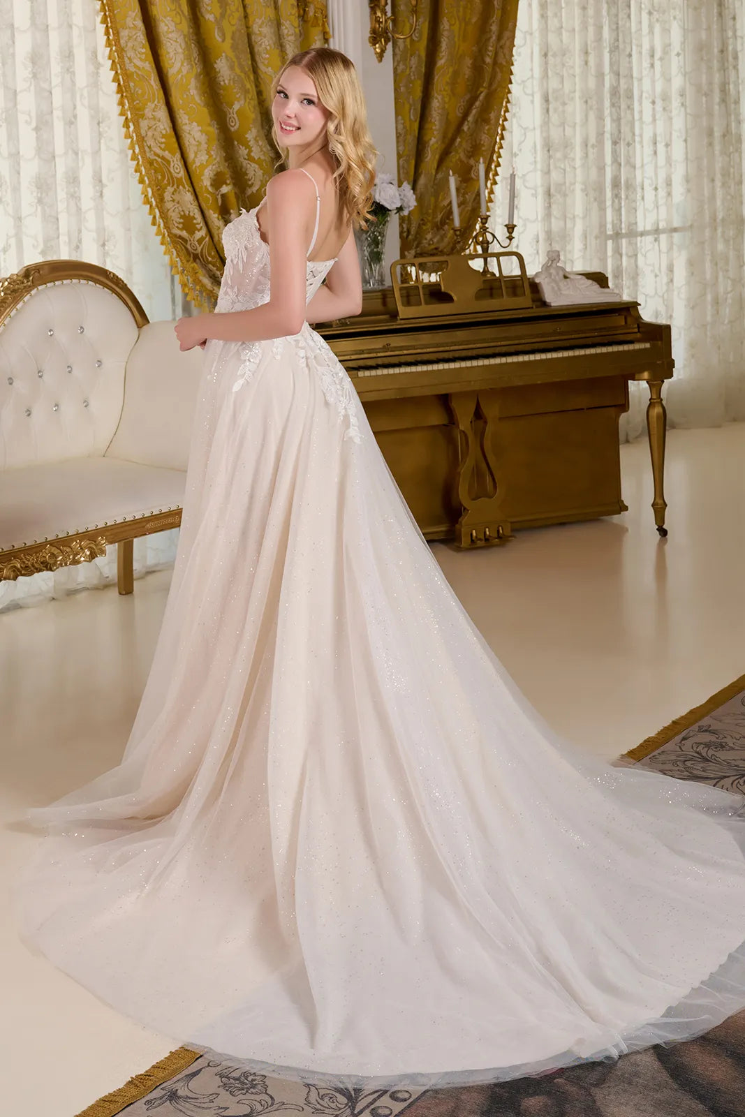Sleeveless Bridal Gown by GLS Gloria GL3663