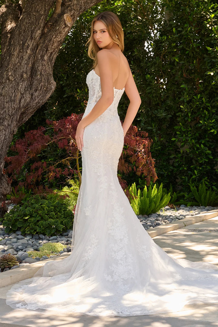 Strapless Bolero Bridal Gown by GLS Gloria GL3842