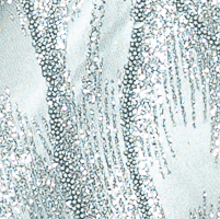 Glitter Print Short V-Neck Dress by Poly USA 9194
