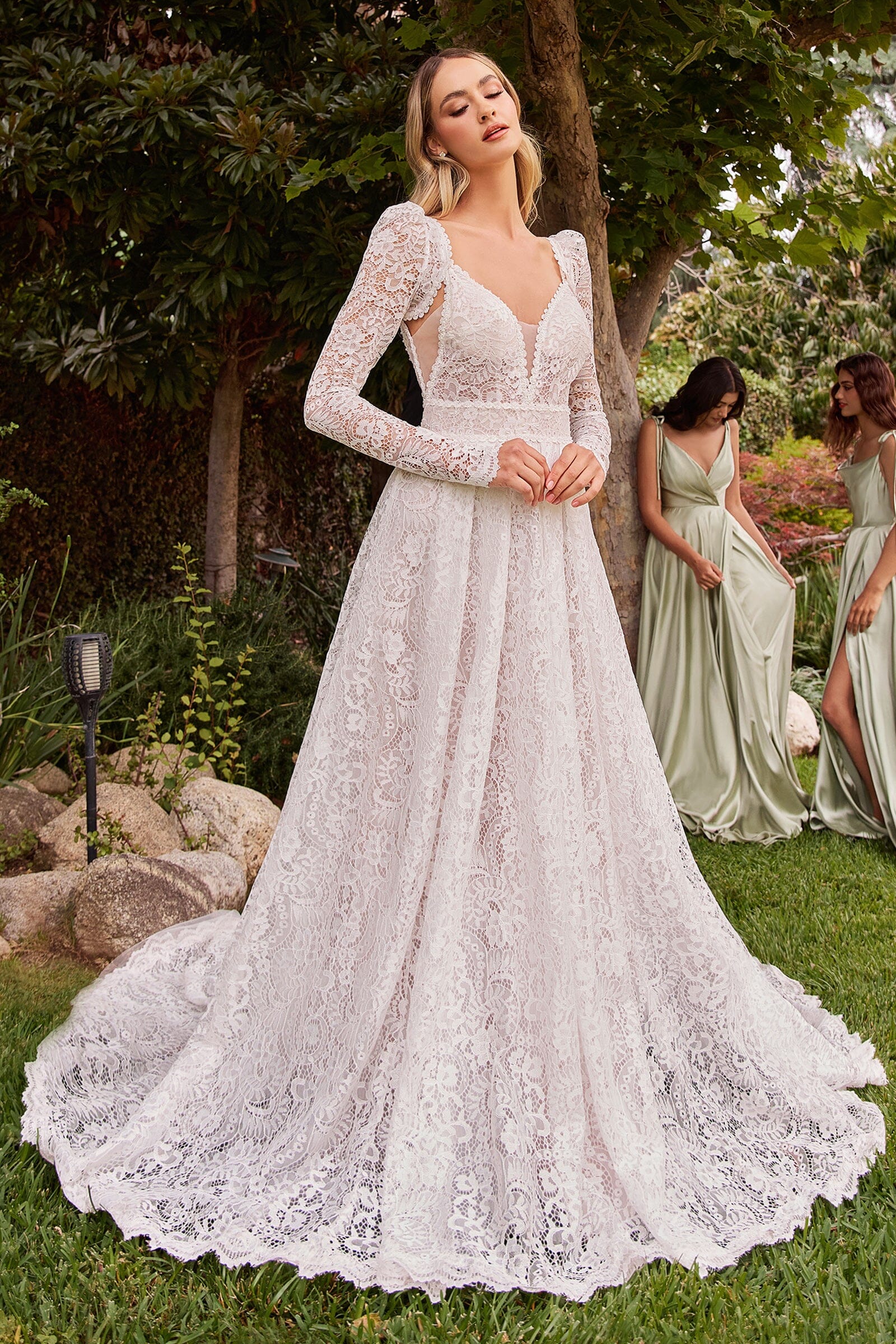 Net gown with jacket hot sale