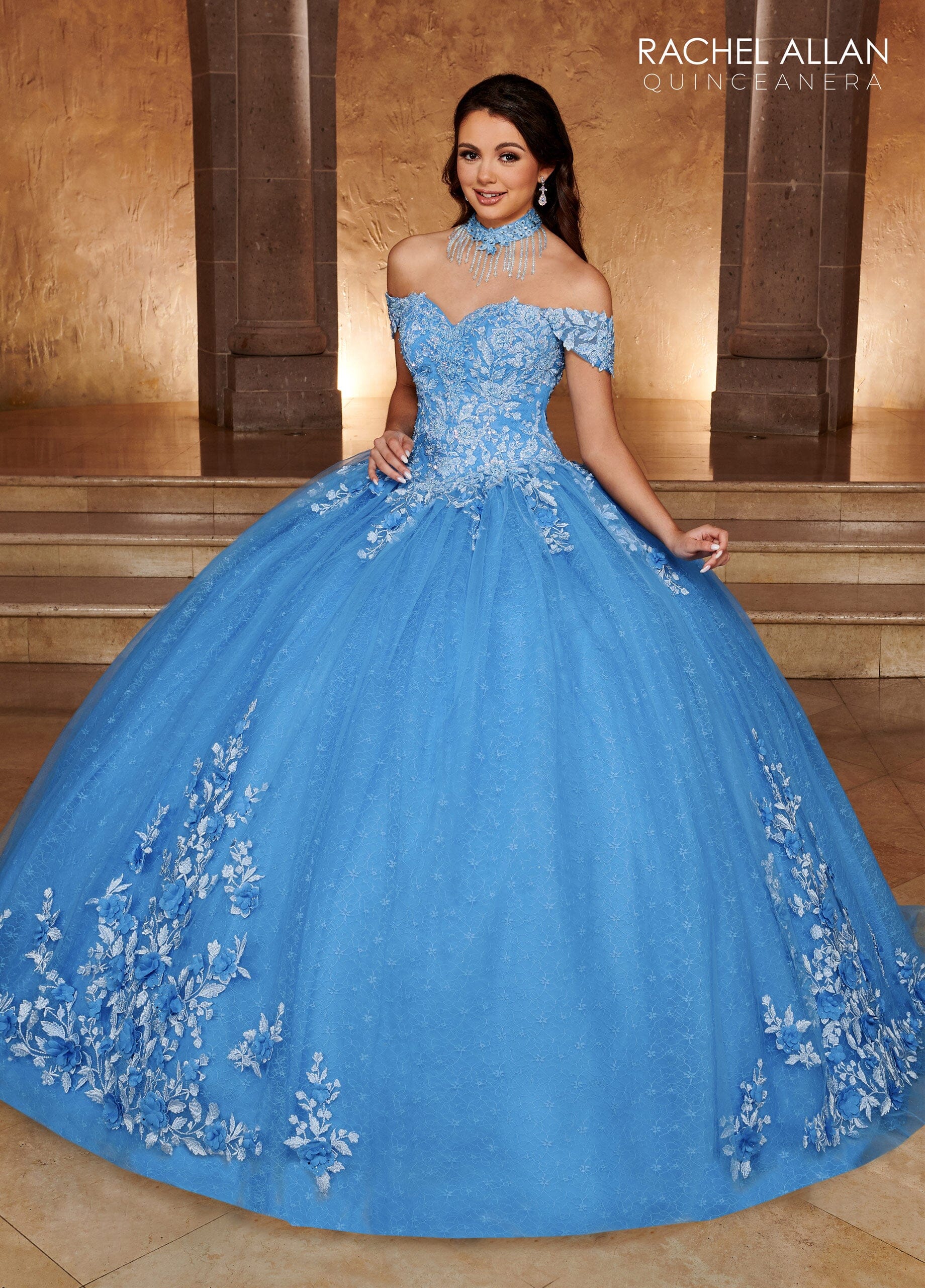 Lace Sweetheart Quinceanera Dress by Rachel Allan RQ1112 – ABC Fashion