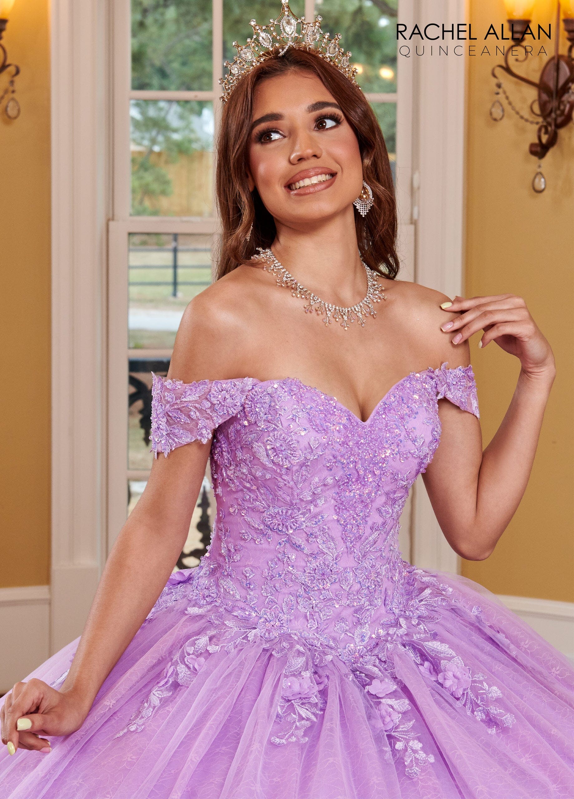 Lace Sweetheart Quinceanera Dress by Rachel Allan RQ1112 – ABC Fashion