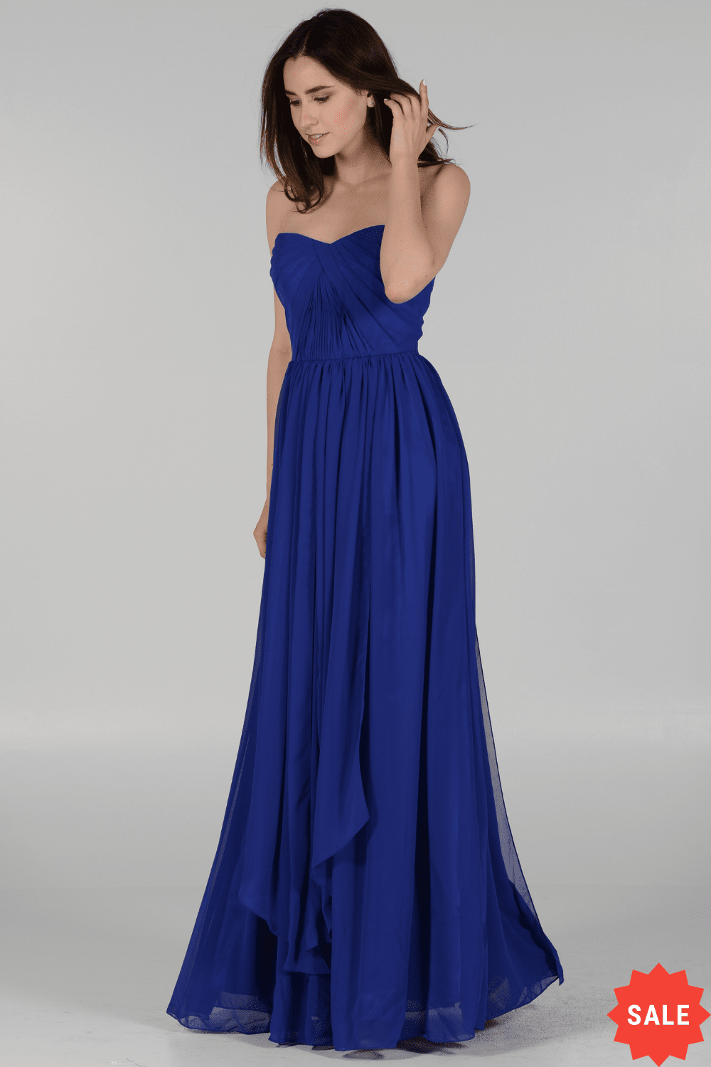 Long Gown By Poly USA 7156 S / Royal Long Gown By Poly USA 7156 S / Royal