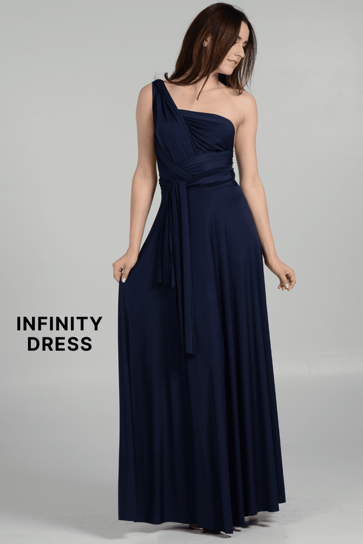 Long Convertible Jersey Dress by Poly USA 7022