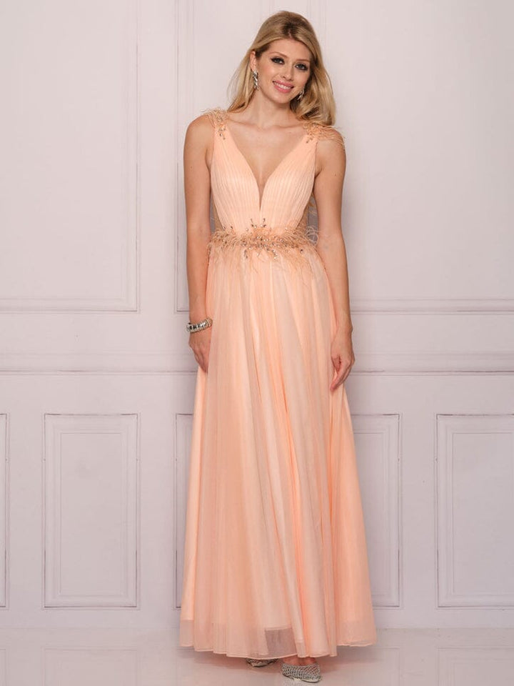 Long Evening Dress by Dave and Johnny 11083