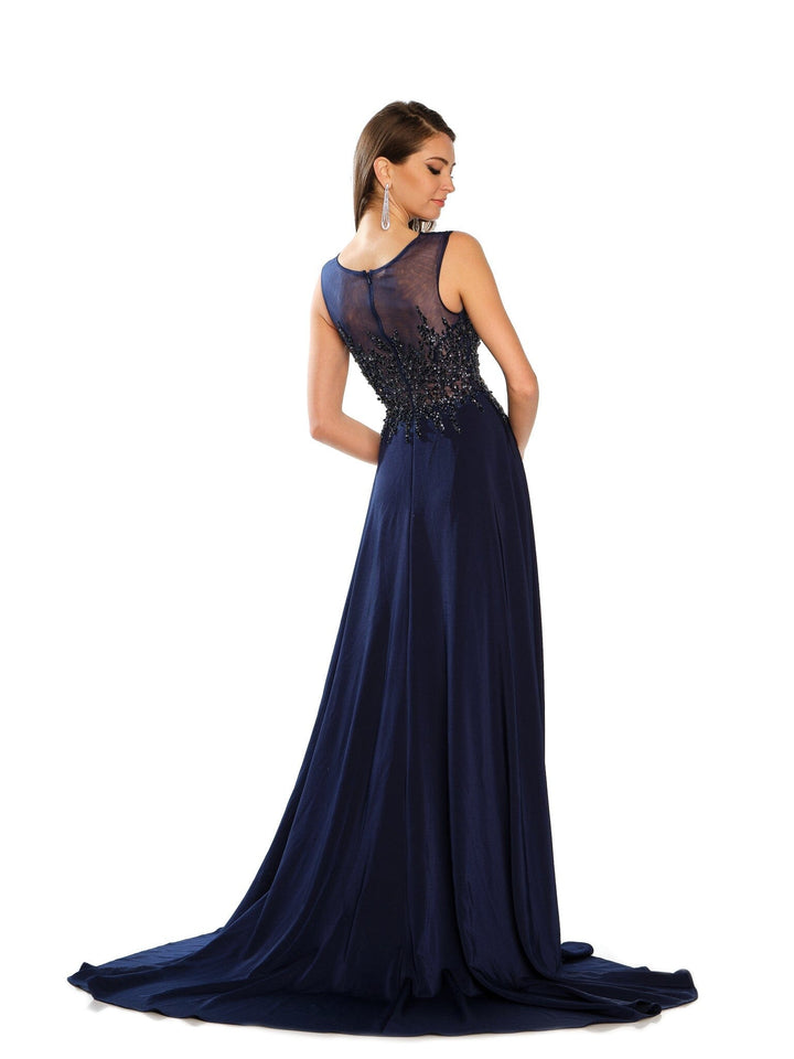 Long Evening Dress by Dave and Johnny 11139