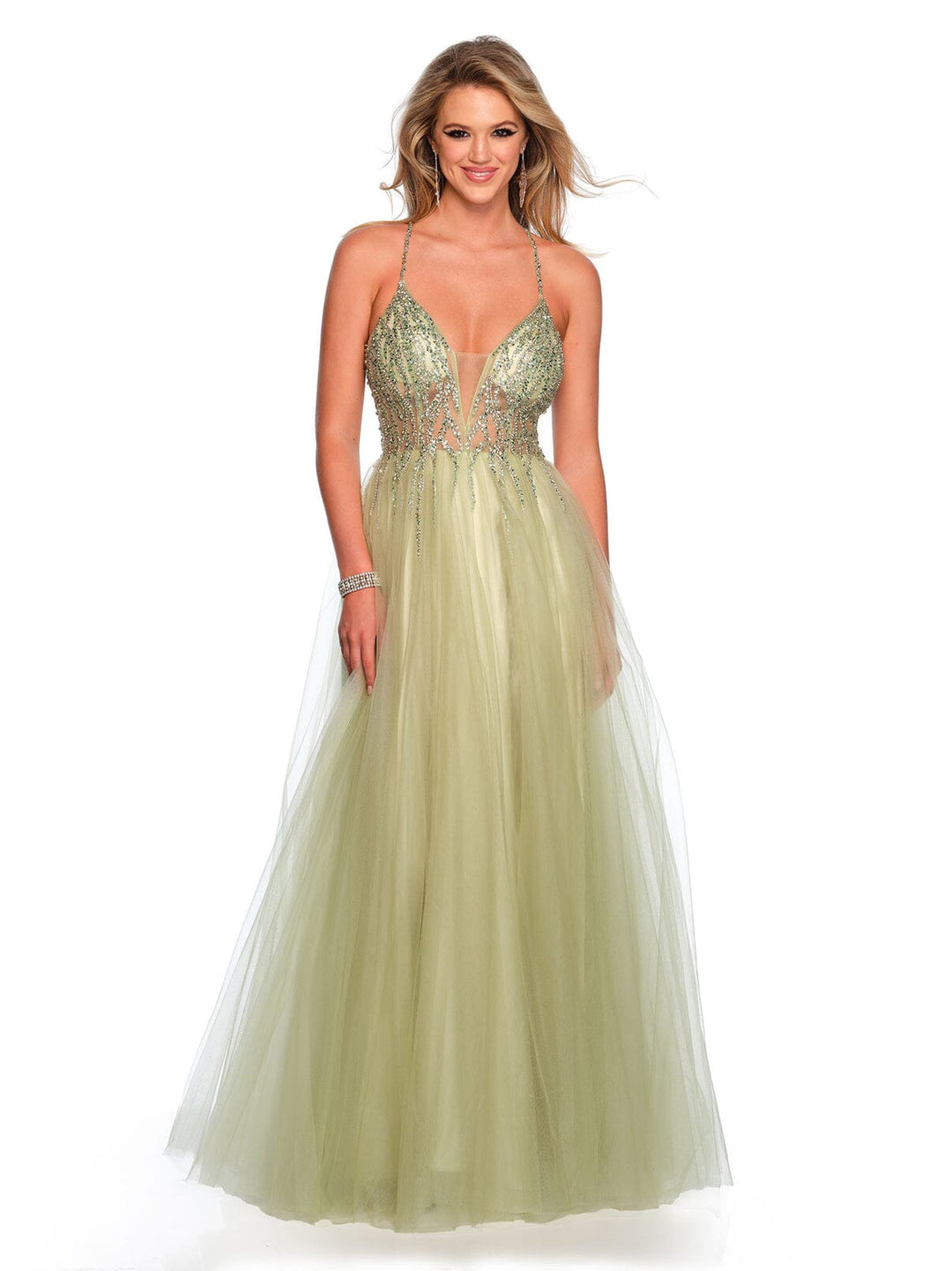 dave and johnny beaded dresses Dave & Johnny 12903 - Long Sheath Dress