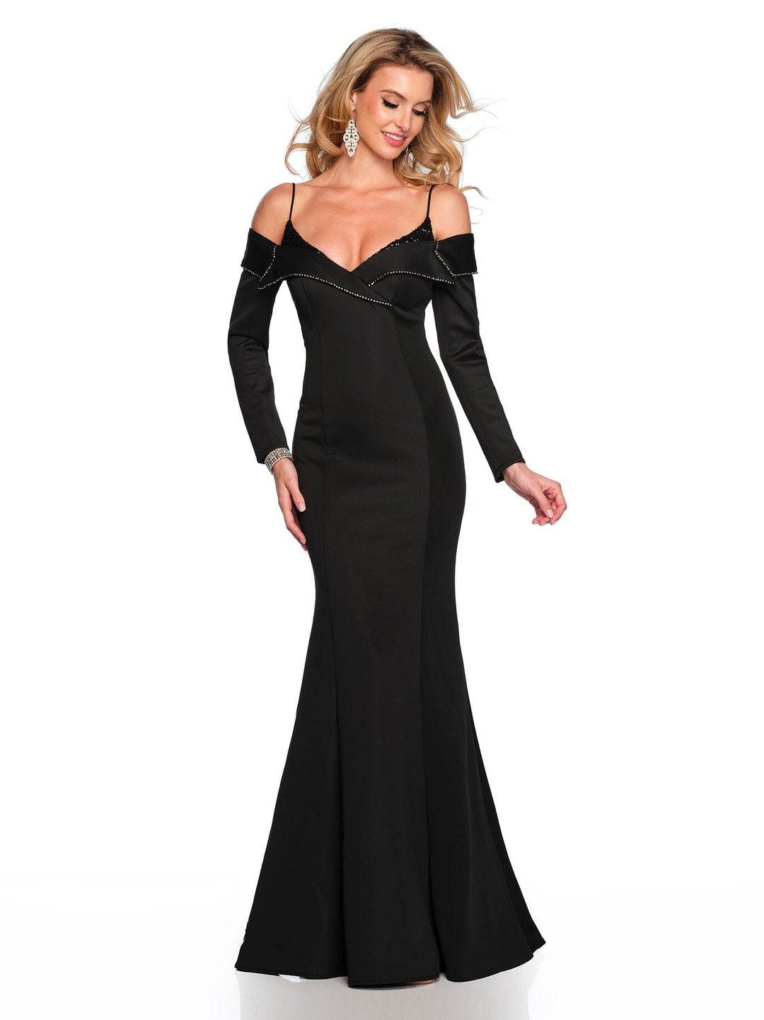 Dave and Johnny 11434 Prom Dress - Black | NewYorkDress Dave and Johnny 11434 Prom Dress - Black | NewYorkDress