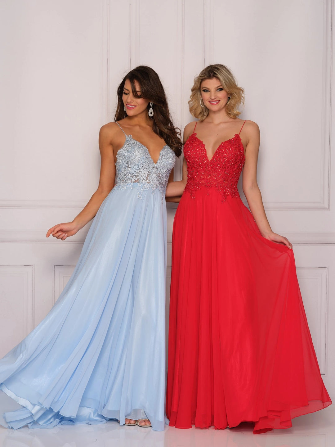 dave and johnny red dress Long Evening Dress by Dave and Johnny 11314 Navy / 8