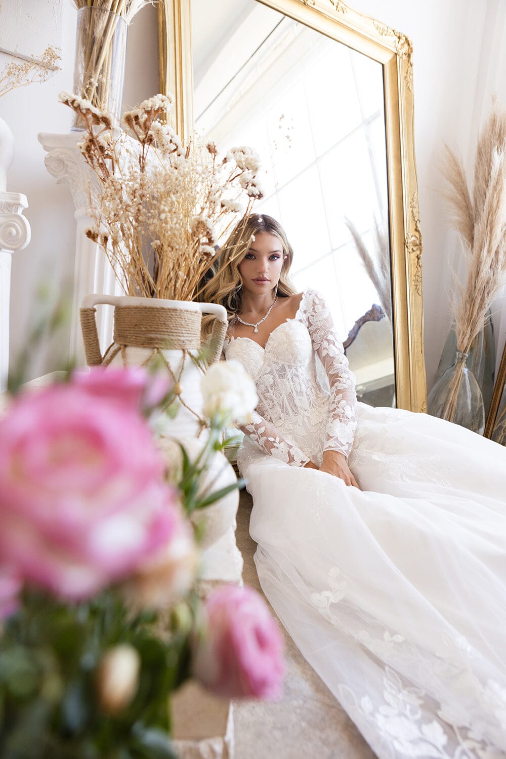 Long Sleeve Corset Bridal Gown by Abby Lane 97199 ABC Fashion Long Sleeve Corset Bridal Gown by Abby Lane 97199 ABC Fashion