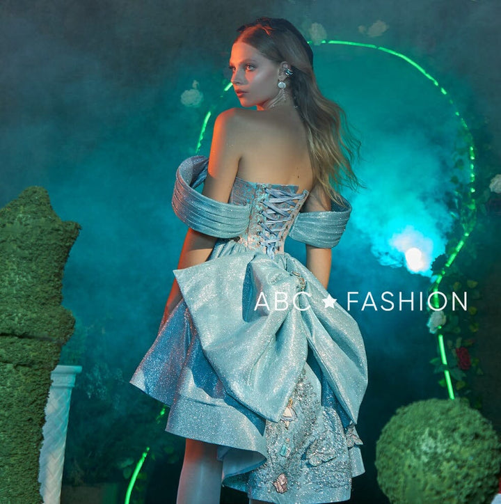 Mini Skirt Quinceanera Dress by Ragazza EV68-668