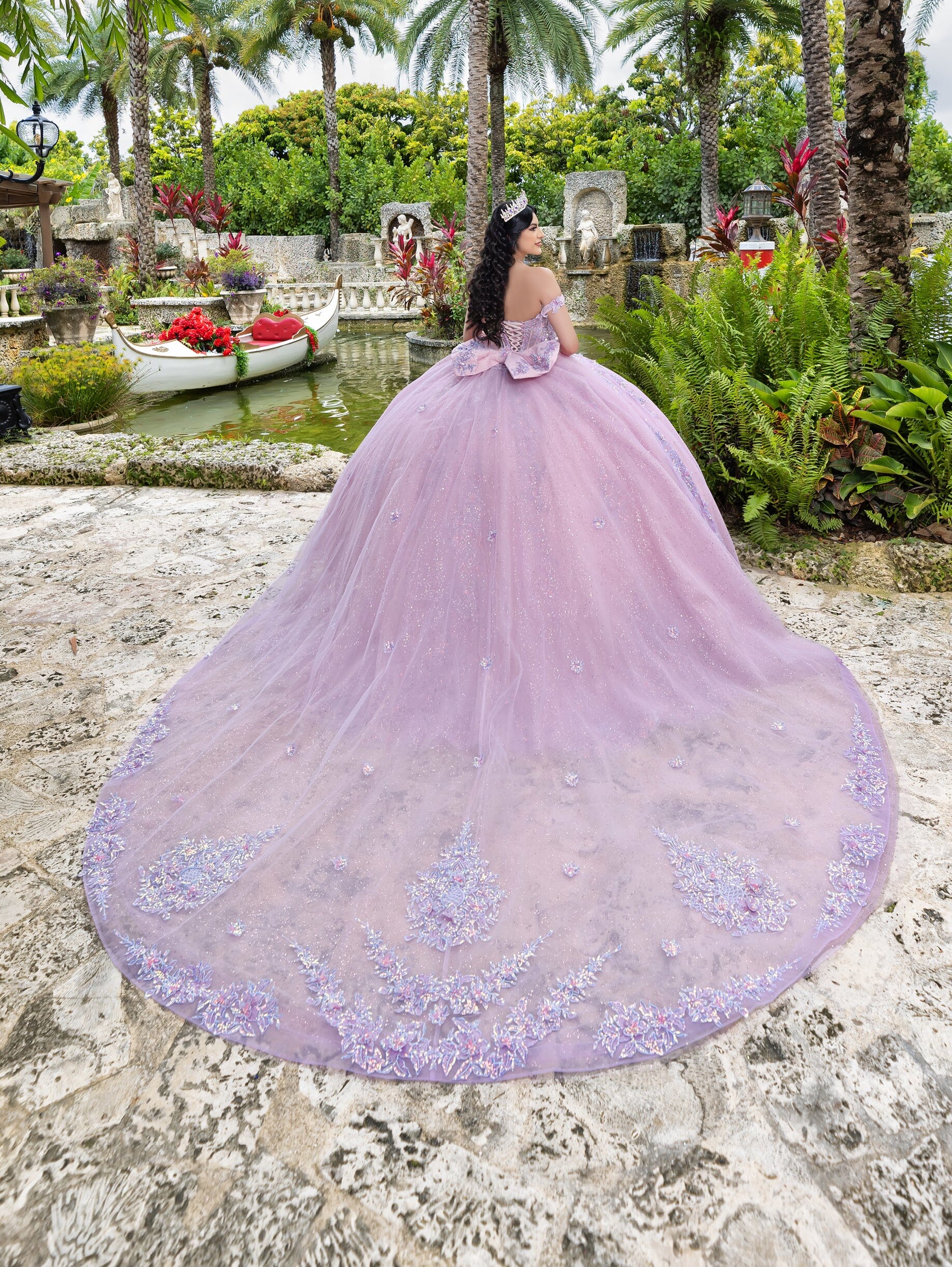 Off Shoulder Corset Ball Gown by LizLuo Quince 26105 – ABC Fashion