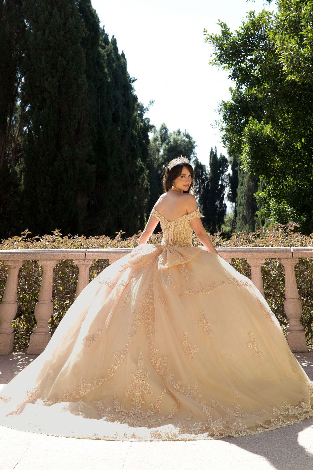 Off Shoulder Corset Ball Gown by Petite Adele PQ1060 XS / Baby Pink Off Shoulder Corset Ball Gown by Petite Adele PQ1060 XS / Baby Pink