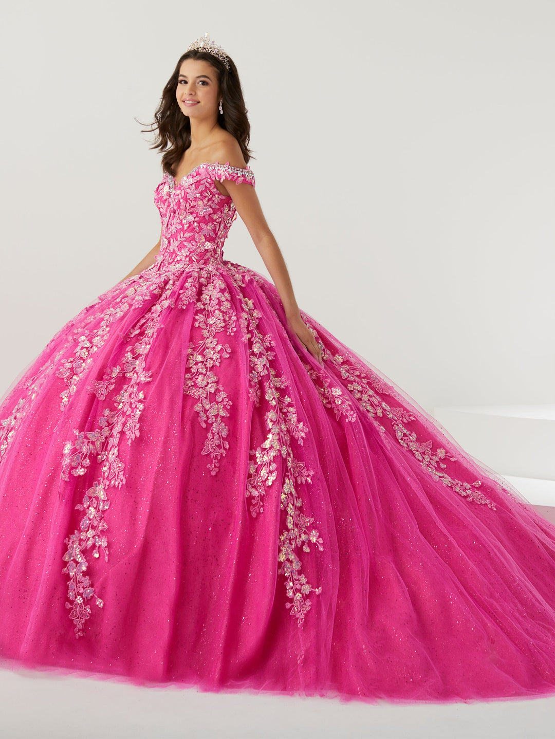 Off Shoulder Quinceanera Dress by Fiesta Gowns 56471