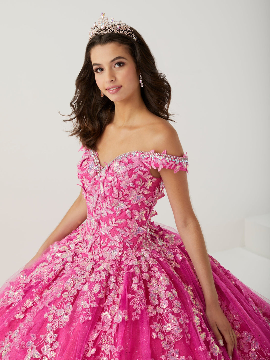 Off Shoulder Quinceanera Dress by Fiesta Gowns 56471