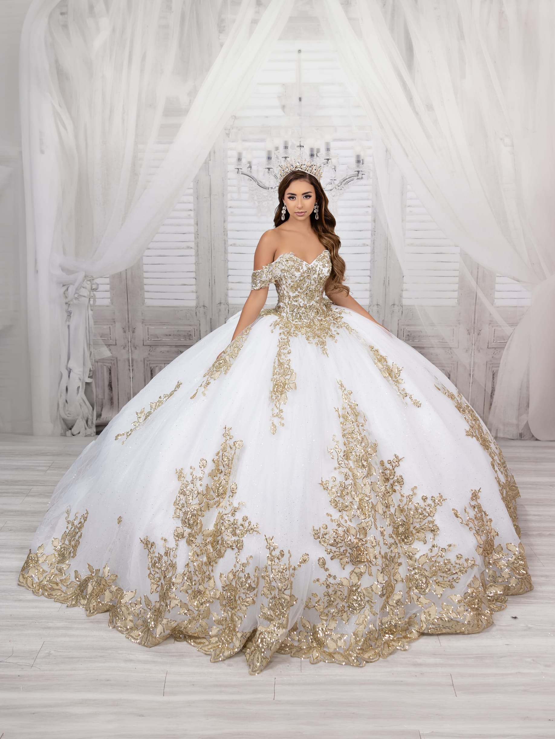 黒　ドレス　used Off Shoulder Quinceanera Dress by House of Wu 26022 – ABC Fashion