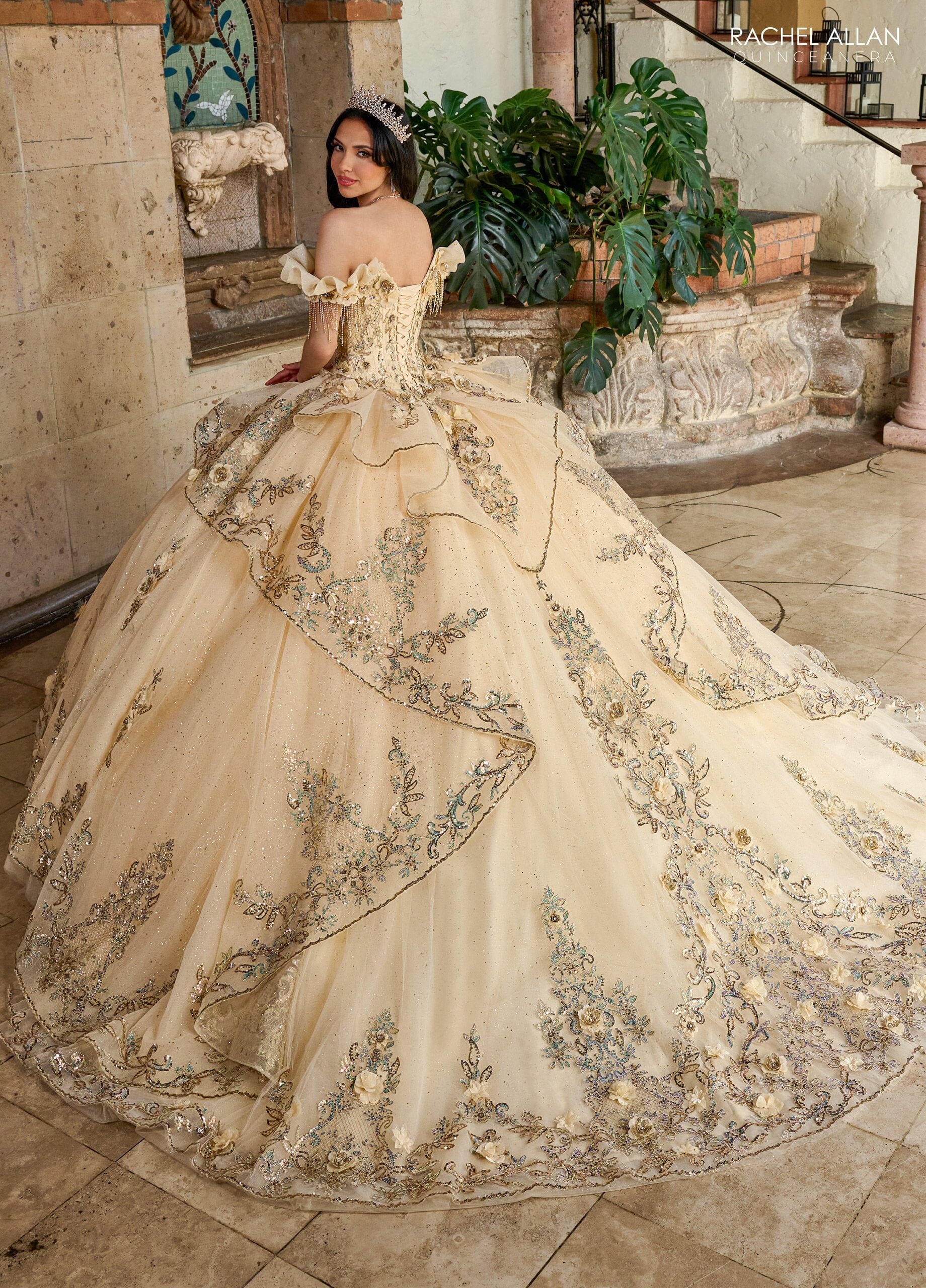 Off Shoulder Quinceanera Dress by Rachel Allan RQ3137 – ABC Fashion