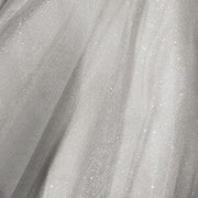 Off the Shoulder Metallic Glitter Mermaid Dress by Celavie 6402L