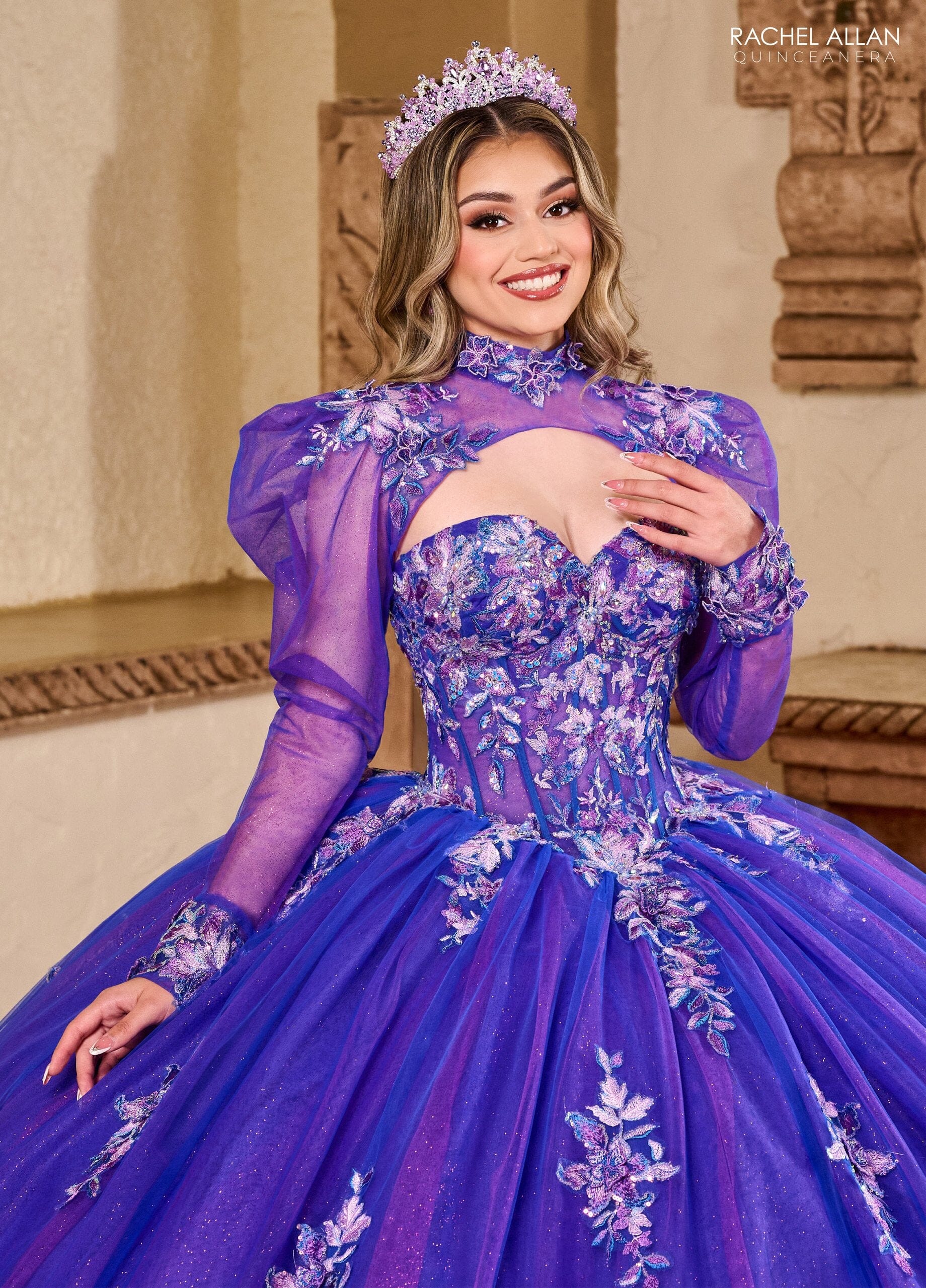 Puff Sleeve Quinceanera Dress by Rachel Allan RQ2200 – ABC Fashion