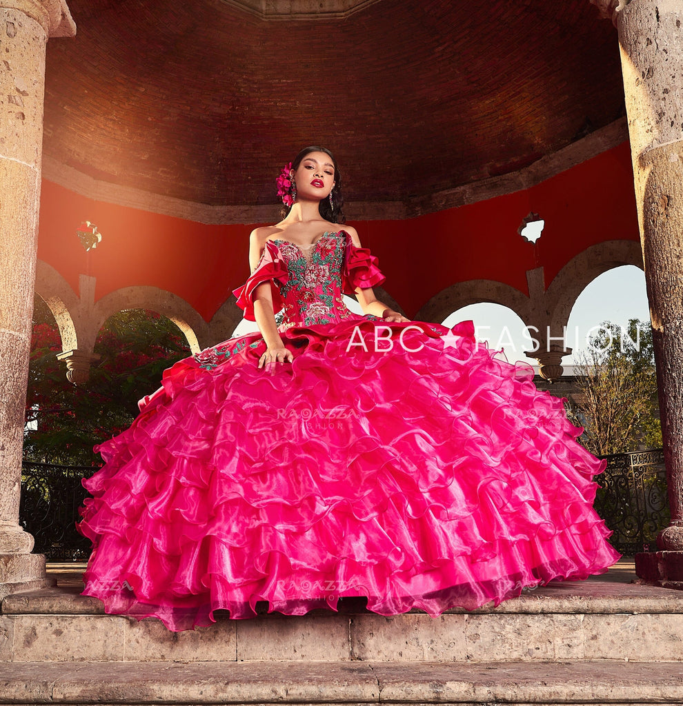 Floral charro shop quinceanera dresses