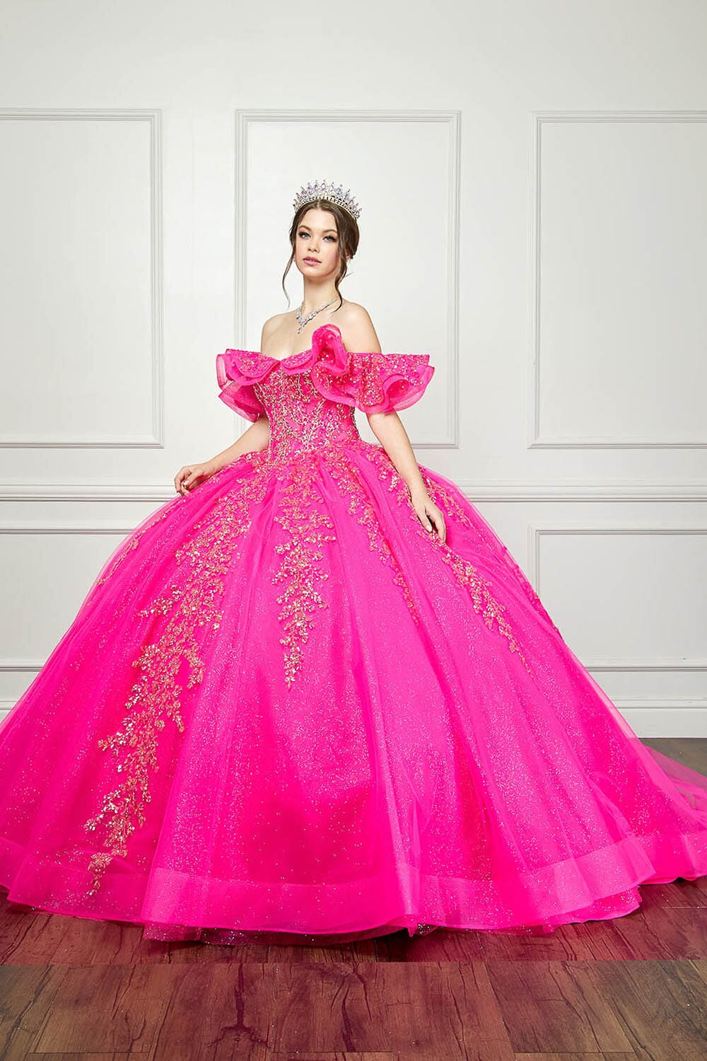 Adele blush ruffle maxi dress online