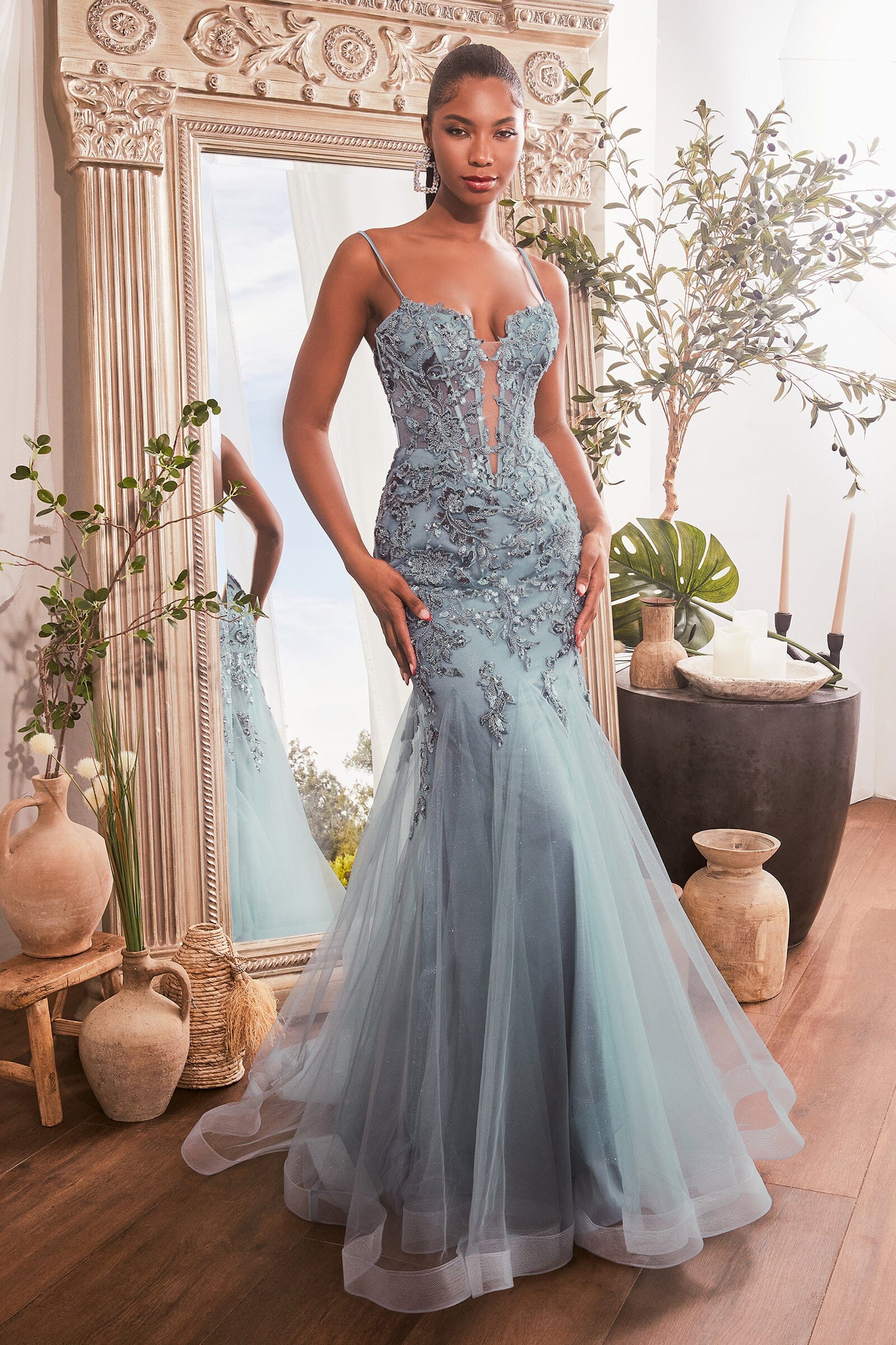 Mermaid silver dress outlet
