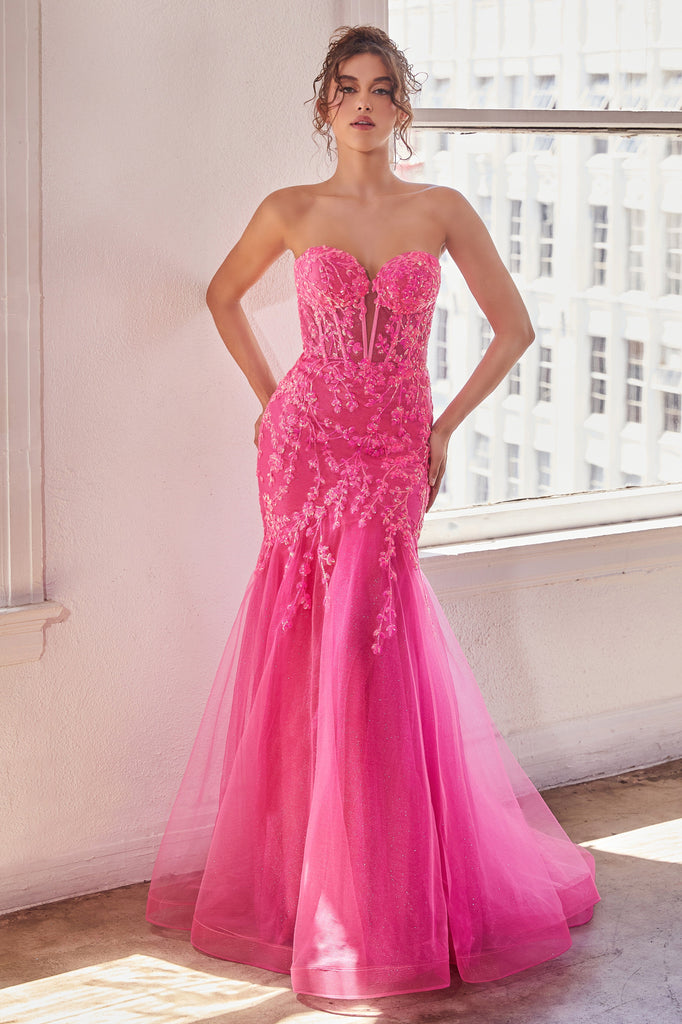 sequin-tulle-strapless-mermaid