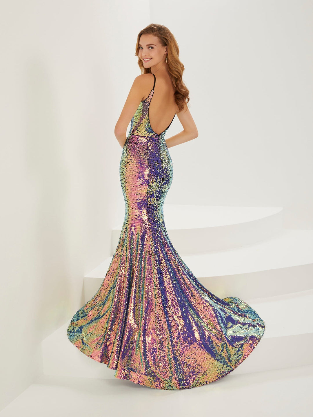 tiffany designs mermaid dress Floral Applique Mermaid Dress by Tiffany Designs 16148 8 / Peony Floral