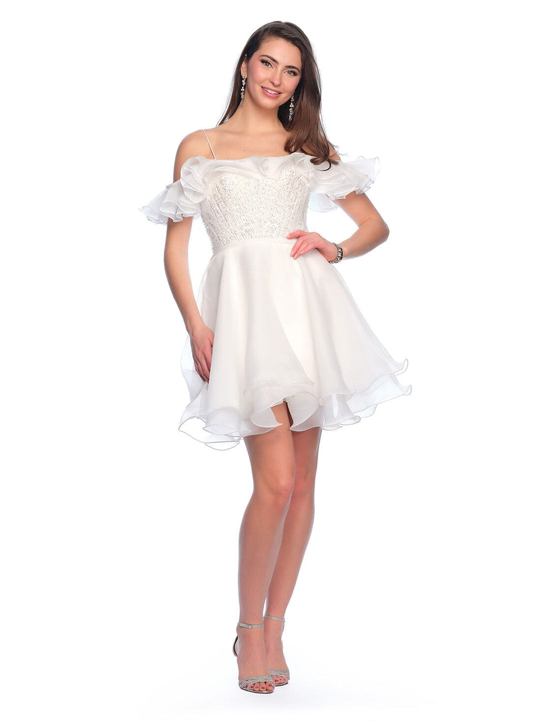 Dave and Johnny 11201 Prom Dress - Ivory | NewYorkDress Dave and Johnny 11201 Prom Dress - Ivory | NewYorkDress